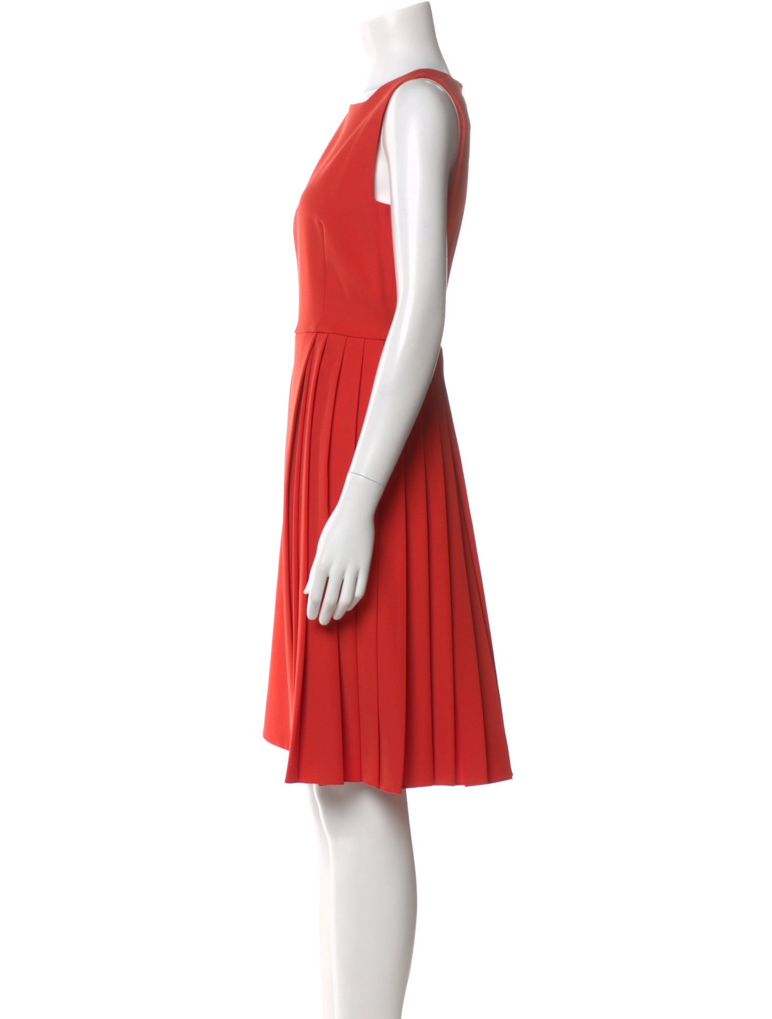 SportMax Square Neckline Knee-Length Dress