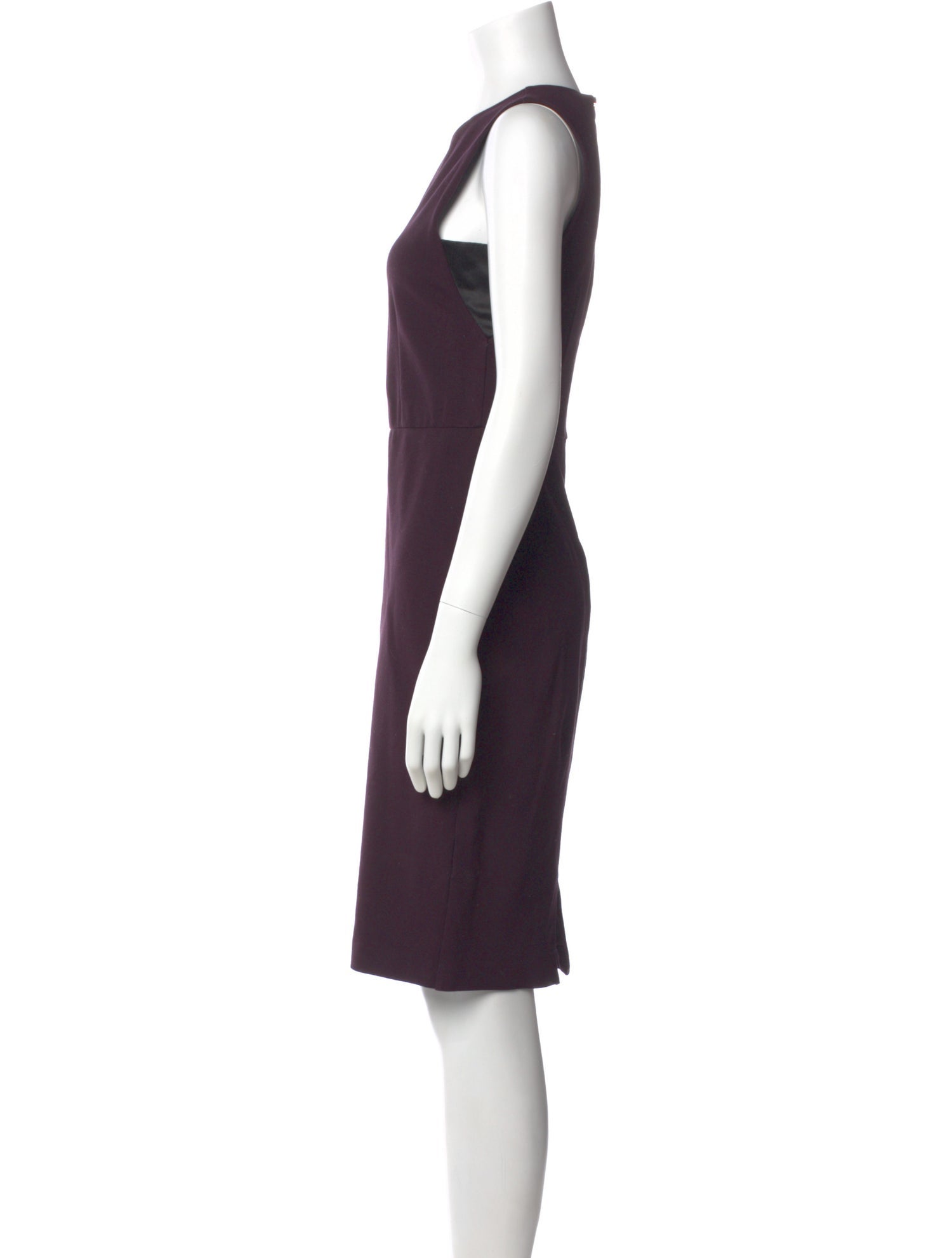 SportMax Crew Neck Knee-Length Dress
