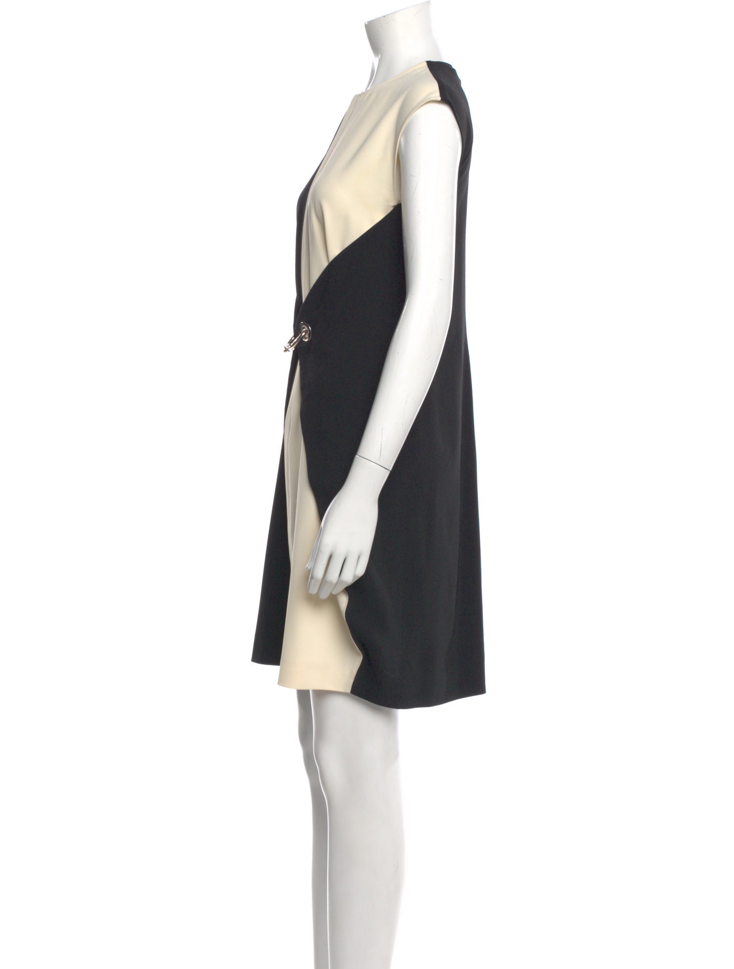 SportMax Colorblock Pattern Mini Dress