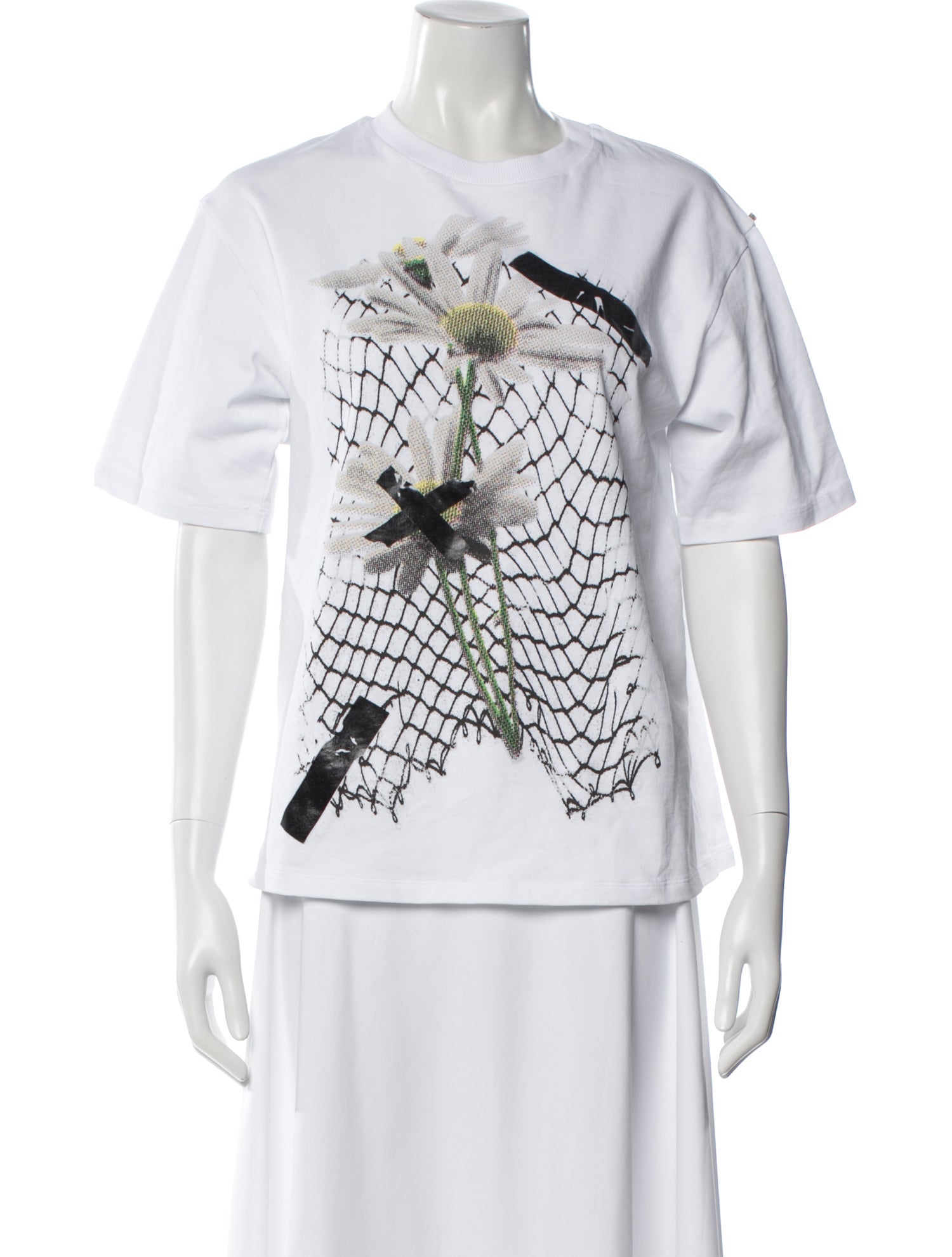 SportMax Graphic Print Crew Neck T-Shirt