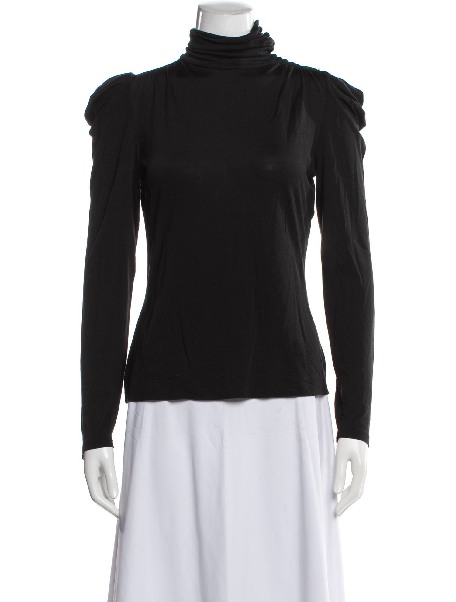 SportMax Silk Turtleneck Top