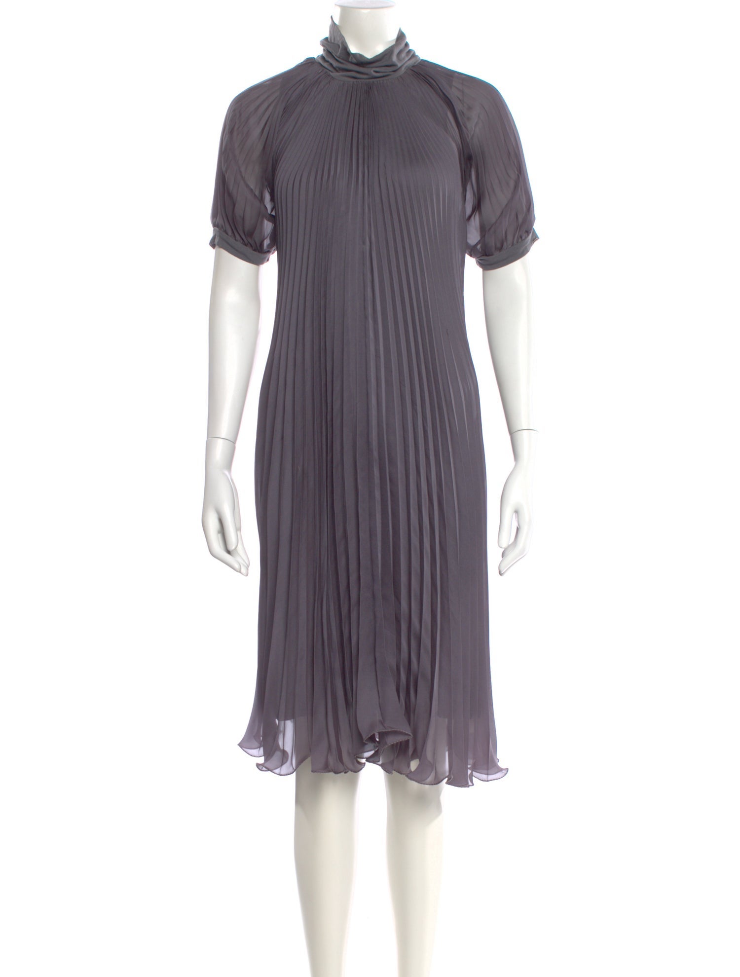 SportMax Mock Neck Knee-Length Dress