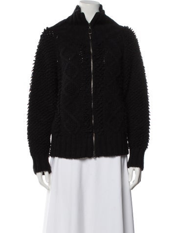 Pre-owned Sportmax Wool Turtleneck Sweater In Black