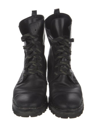 Freda Salvador Leather Combat Boots