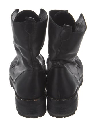 Freda Salvador Leather Combat Boots
