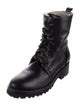 Freda Salvador Leather Combat Boots