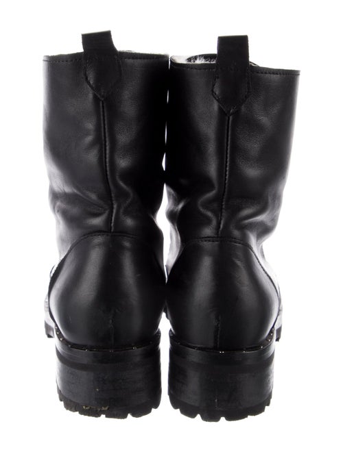 Freda Salvador Leather Combat Boots