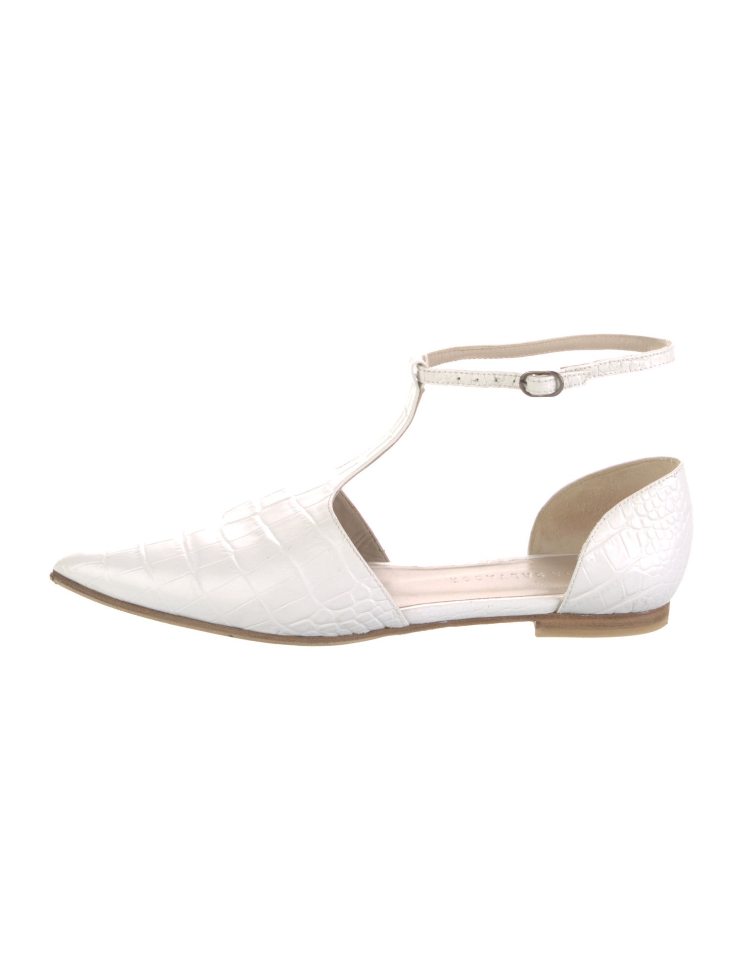 Freda Salvador Leather D'Orsay Flats