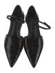 Freda Salvador Alligator D'Orsay Flats