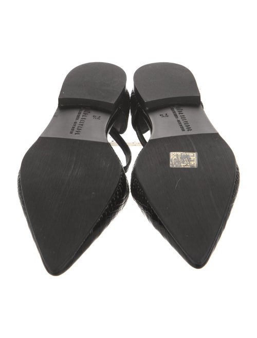 Freda Salvador Alligator D'Orsay Flats