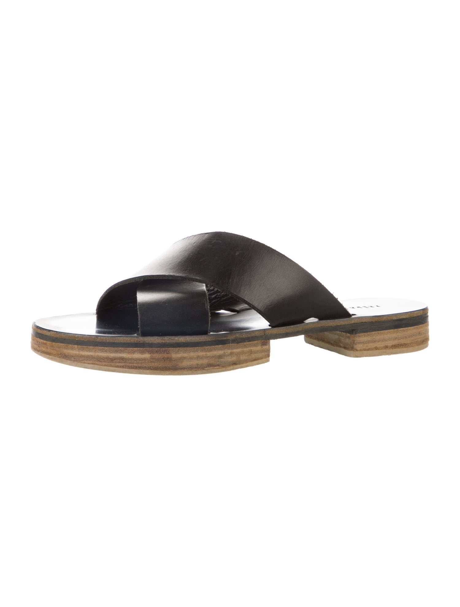 Freda Salvador Leather Slides