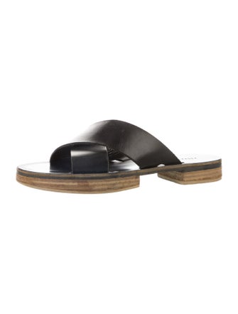 Freda Salvador Leather Slides