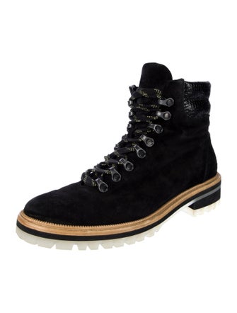 Freda Salvador Suede Lace-Up Boots