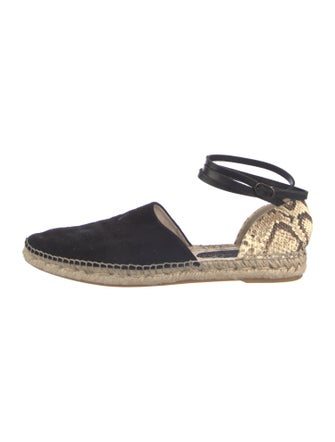 Freda Salvador Suede Animal Print D'Orsay Flats