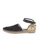 Freda Salvador Suede Animal Print D'Orsay Flats