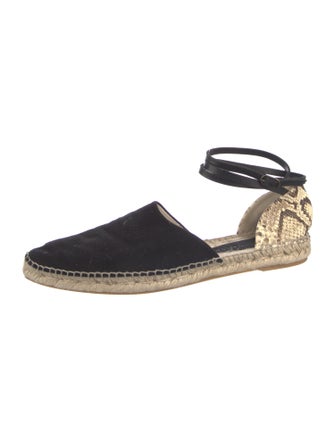 Freda Salvador Suede Animal Print D'Orsay Flats