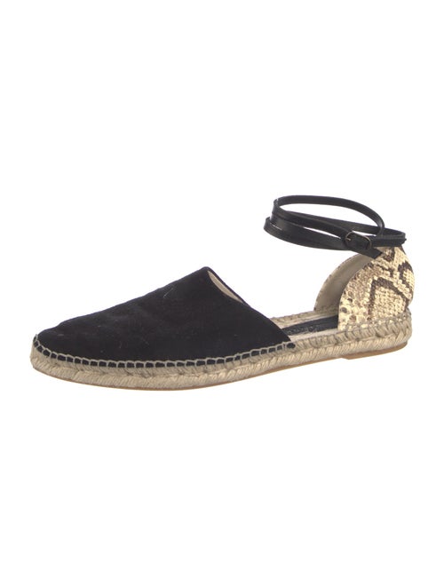 Freda Salvador Suede Animal Print D'Orsay Flats