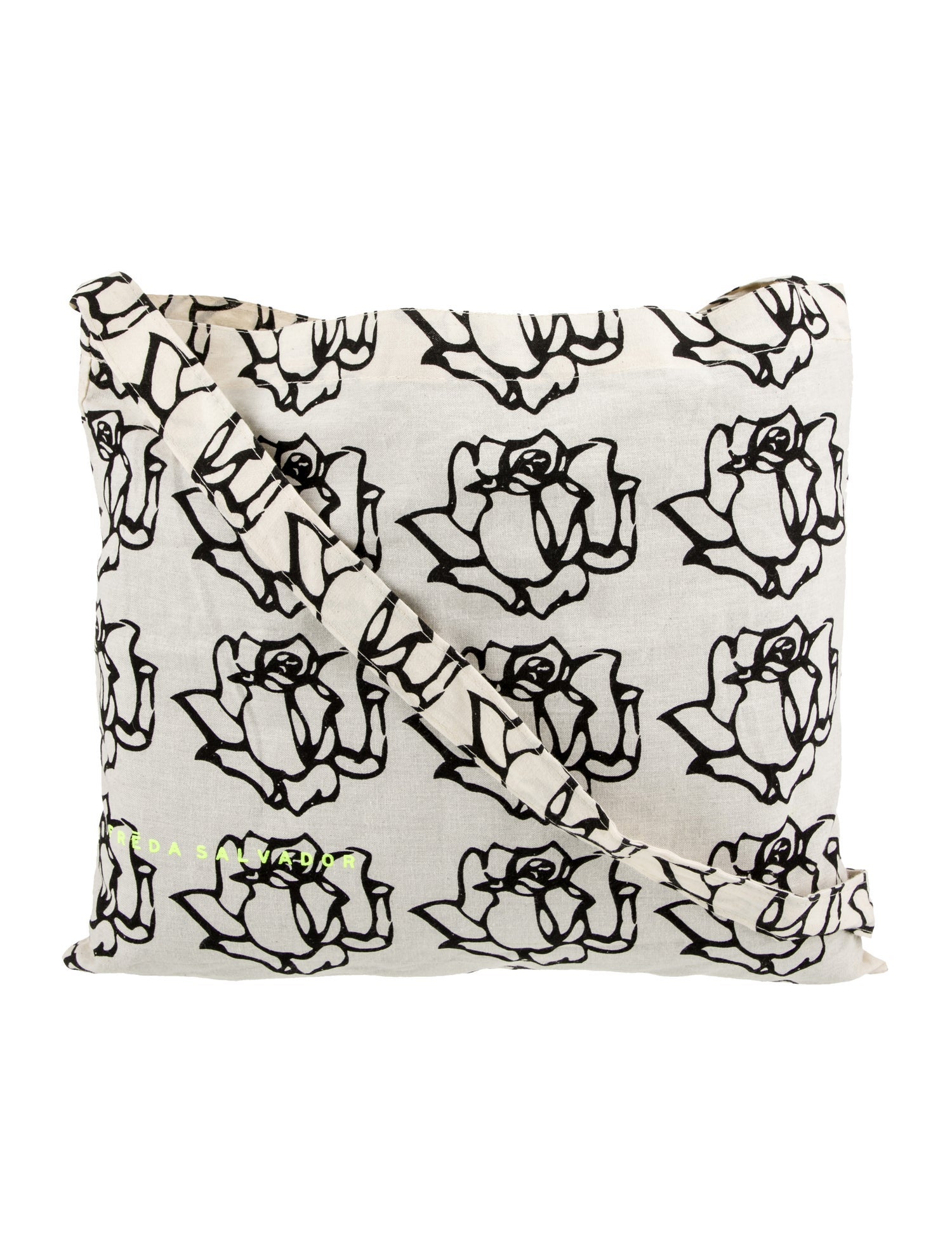 Freda Salvador Canvas Clutch