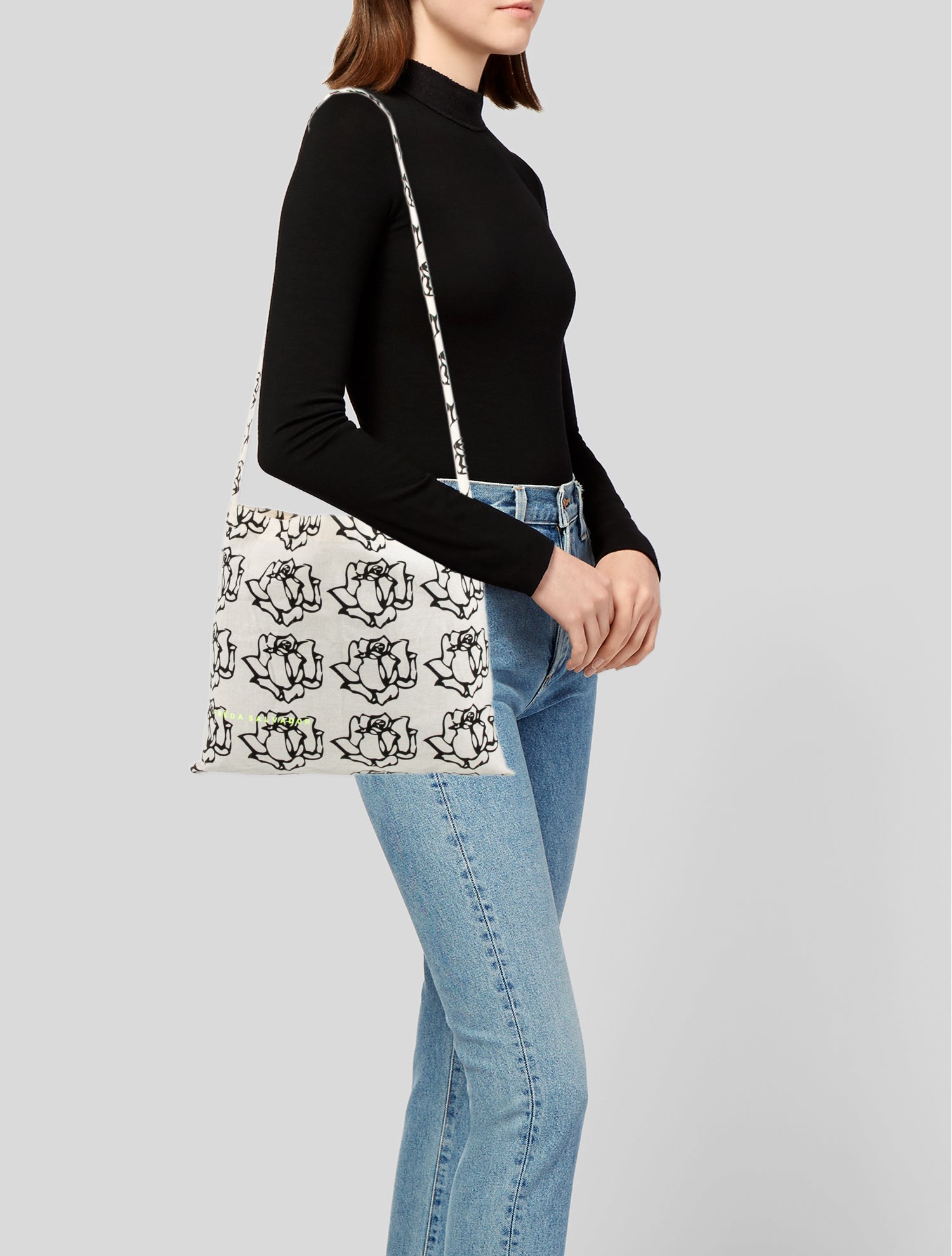 Freda Salvador Canvas Clutch