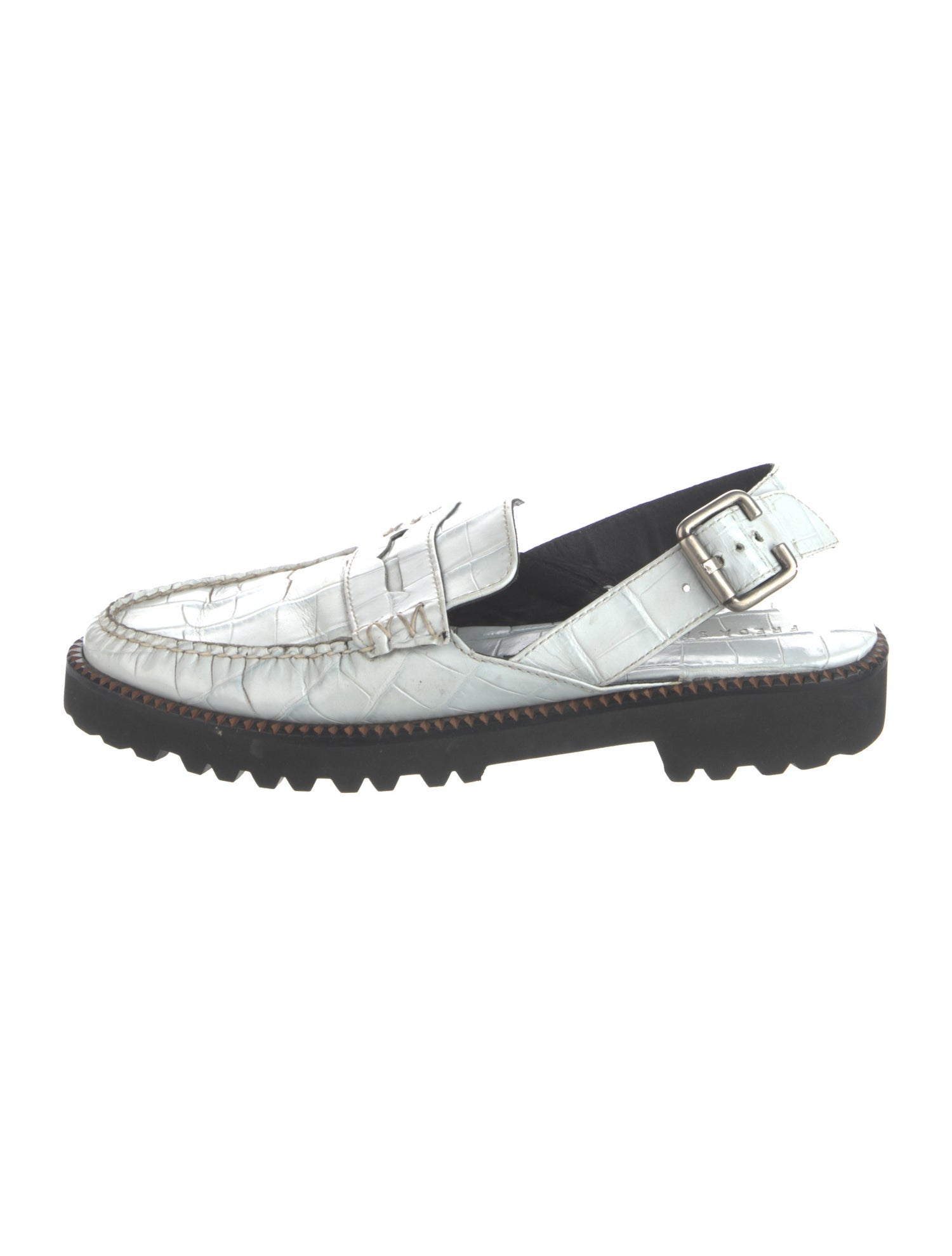 Freda Salvador Leather Slingback Sandals