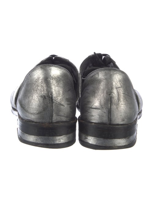 Freda Salvador Leather Studded Accents D'Orsay Flats