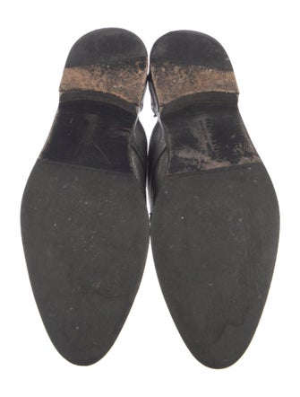 Freda Salvador Leather Studded Accents D'Orsay Flats