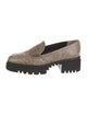 Freda Salvador Embossed Leather Loafers