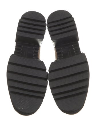 Freda Salvador Embossed Leather Loafers