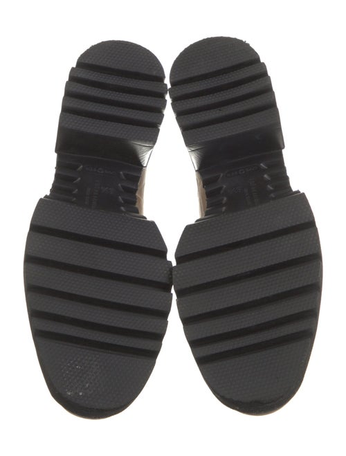 Freda Salvador Embossed Leather Loafers