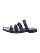 Freda Salvador Leather Studded Accents Slides