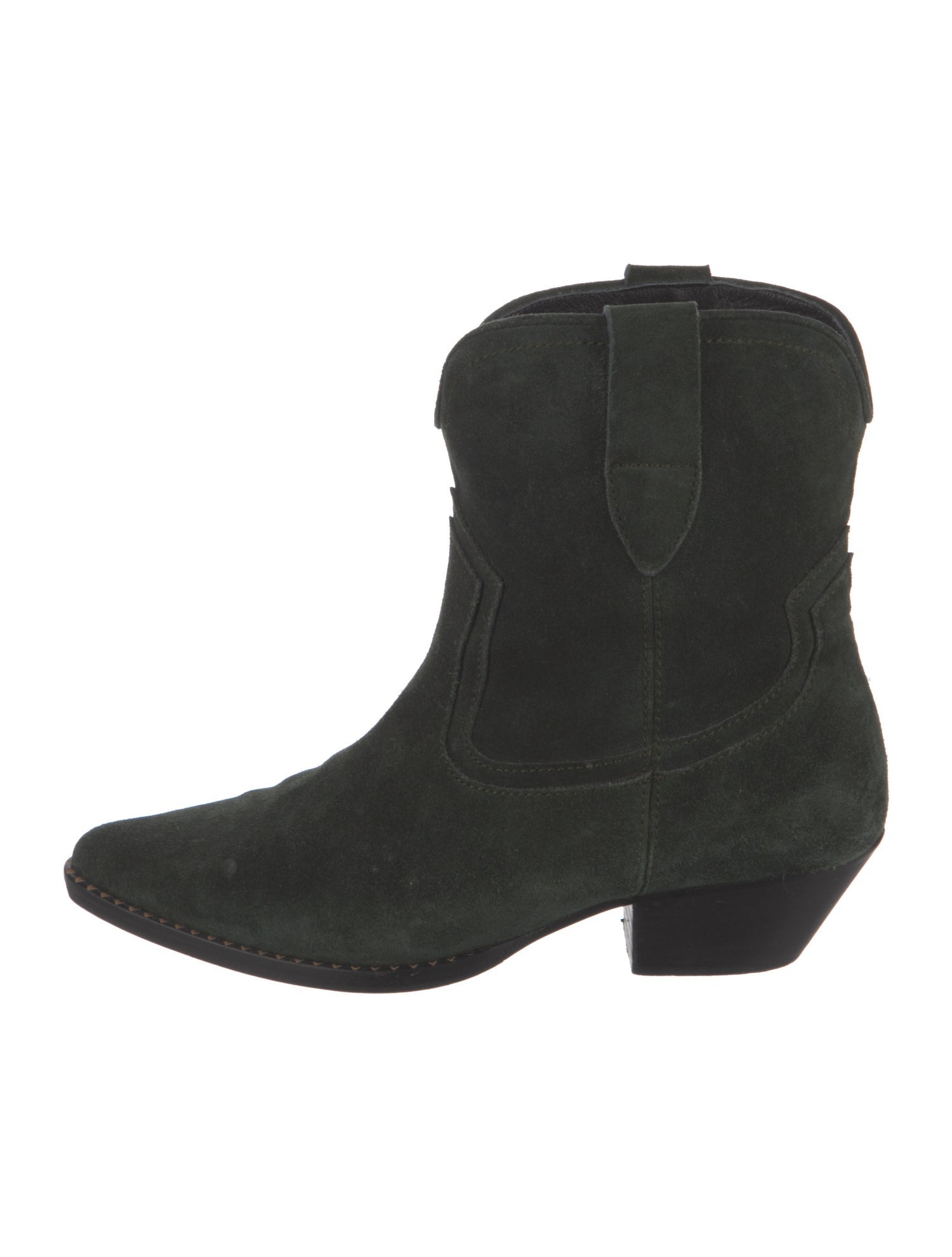 Freda Salvador Suede Western Boots