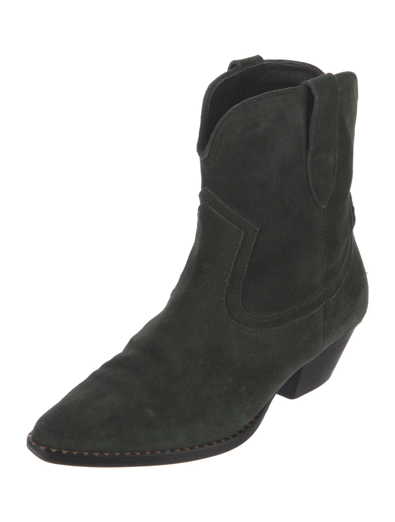 Freda Salvador Suede Western Boots