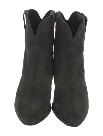 Freda Salvador Suede Western Boots