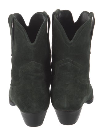 Freda Salvador Suede Western Boots