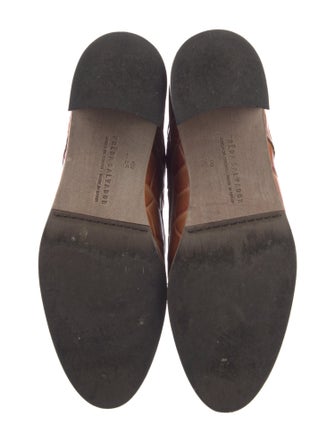 Freda Salvador Leather Printed Lace-Up Boots