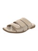 Freda Salvador Embossed Leather Slides