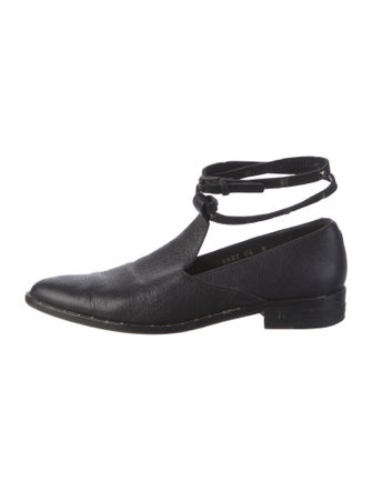 Freda Salvador Leather Studded Accents Ballet Flats
