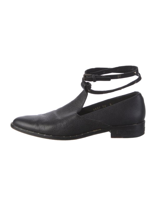 Freda Salvador Leather Studded Accents Ballet Flats