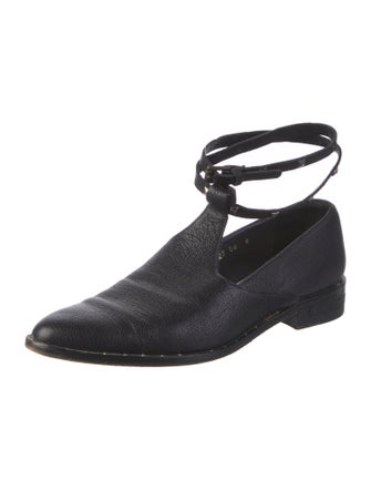 Freda Salvador Leather Studded Accents Ballet Flats