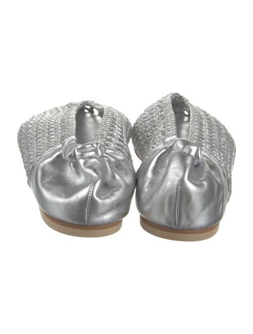 Freda Salvador Leather Cutout Accent Ballet Flats