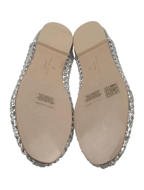 Freda Salvador Leather Cutout Accent Ballet Flats