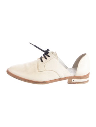 Freda Salvador Leather D'Orsay Flats