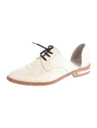 Freda Salvador Leather D'Orsay Flats