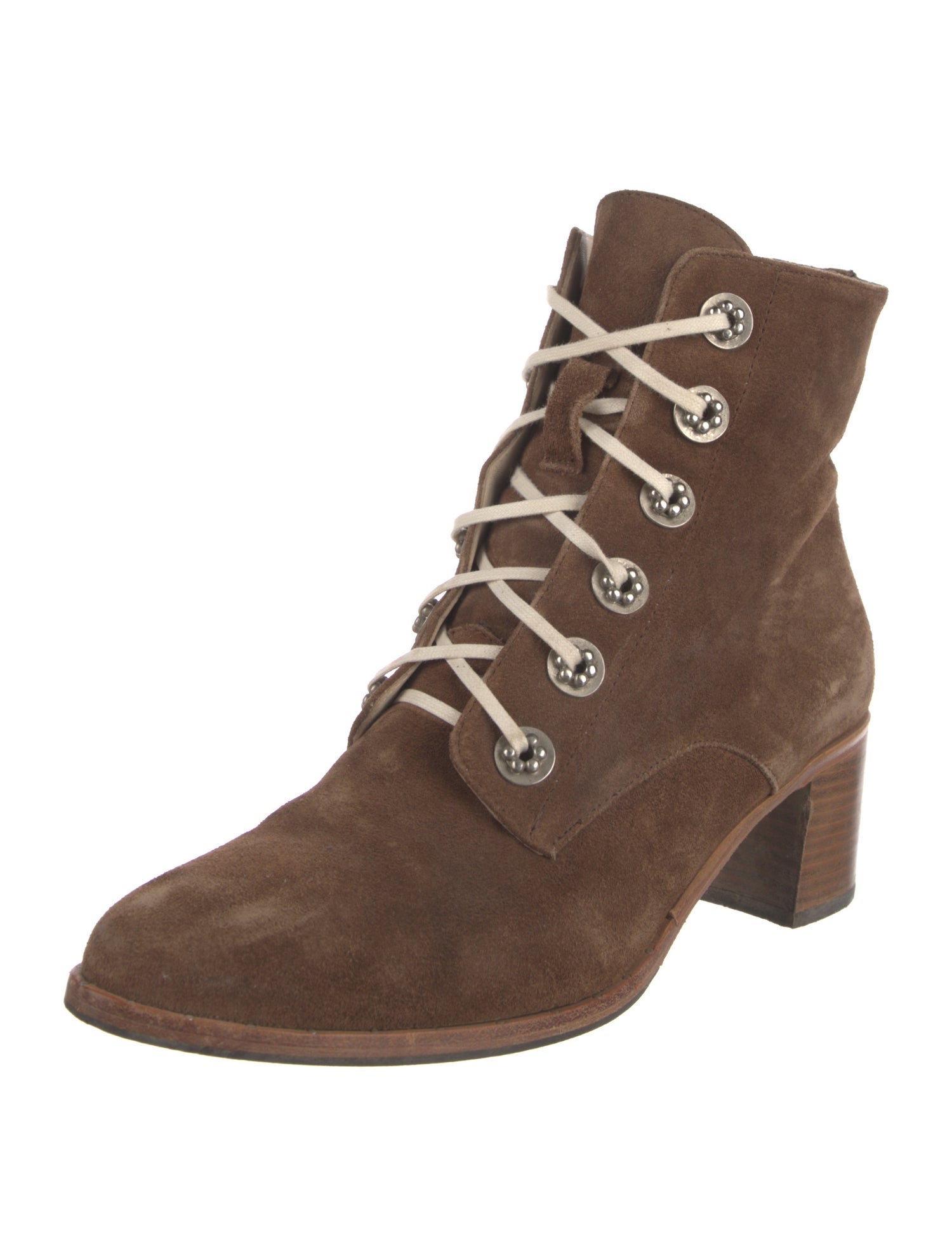 Freda Salvador Suede Lace-Up Boots