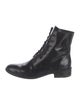 Freda Salvador Patent Leather Combat Boots