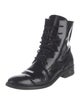 Freda Salvador Patent Leather Combat Boots