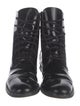 Freda Salvador Patent Leather Combat Boots
