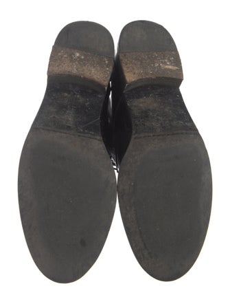 Freda Salvador Patent Leather Combat Boots