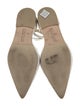 Freda Salvador Leather Animal Print D'Orsay Flats