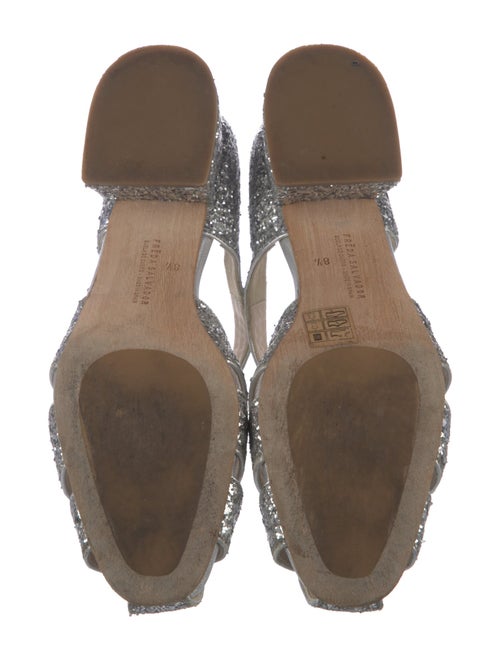 Freda Salvador Glitter D'Orsay Pumps